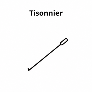 Tisonnier pour foyer